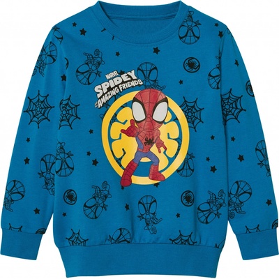 Chlapecká mikina Spiderman/modrá – Sleviste.cz