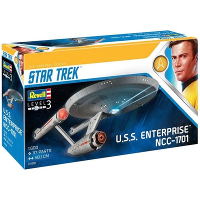 Revell Plastic ModelKit Star Trek 04991 U.S.S. Enterprise NCC-1701 TOS 18-04991 1:600