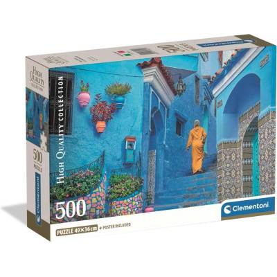 Clementoni Пъзел Clementoni от 500 части - Синият град Шефшауен (35621)