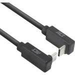 ACT Кабел USB-C 10Gbps, 60W, 0.5м, конектори на 90° up/down angled (AC7476) - xtreme