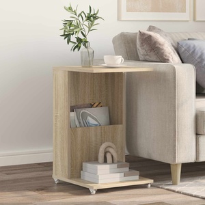 vidaXL Странична маса Сонома дъб 40 x 35 x 60 см Инженерна дървесина (8000374)
