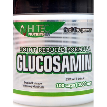 HiTech Nutrition Glucosamin 100 kapslí