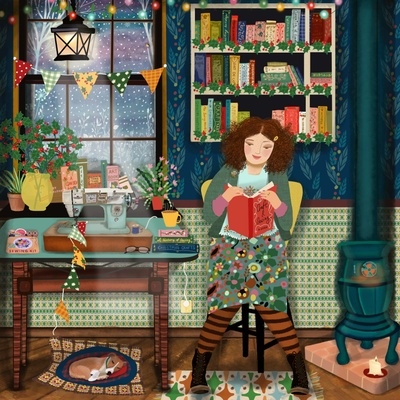 Pieces & Peace - Puzzle Sewing and Reading - 1 000 piese