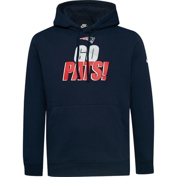 Nike Мъжки суичър New England Patriots NFL Nike Club Fleece Men Hoody