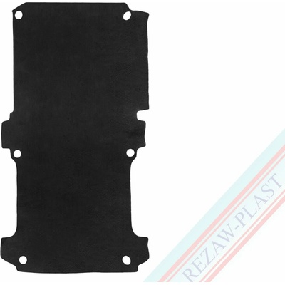 Gumová vaňa do kufra REZAW PLAST CARGO, VW T6, 2015, dlhý, 1 rad sedadiel