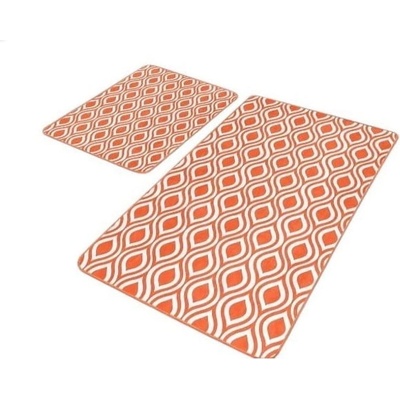 Mila Home Оранжеви кадифени килими за баня в комплект от 2 бр. 60x100 cm - Mila Home (HKG-TY-PASPAS-035)
