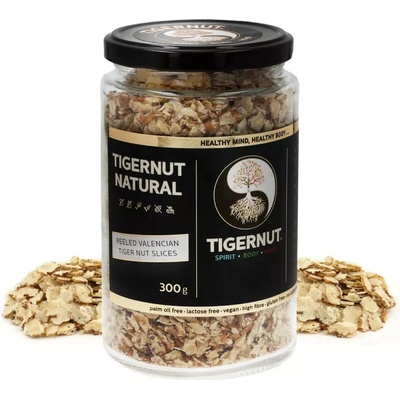 TigerNut Tygří ořechy Valencia loupané Vločky 300 g