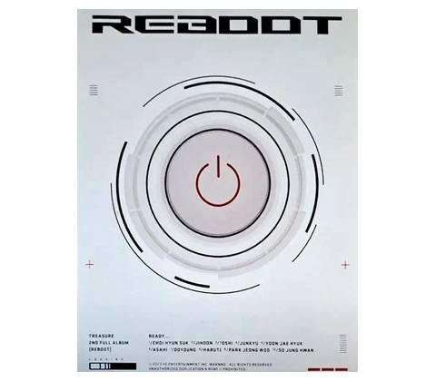 Treasure - Reboot Photobook Version CD