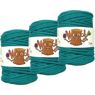Woody Crafts 3x Woody 5 mm – Smaragd (100m)