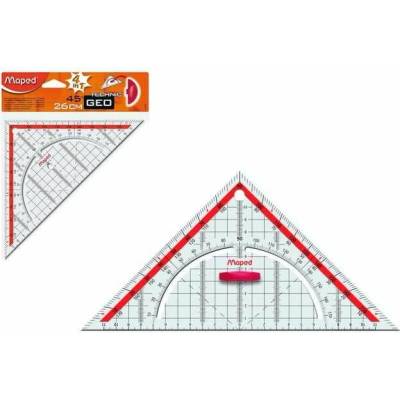 Maped 028700 trojúhelník 26 cm čirý – Zboží Dáma