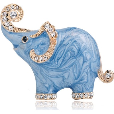 Amparo Miranda Miranda Brošňa Slon C2207 Modrý