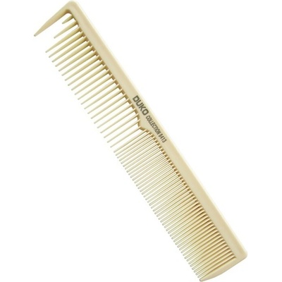Duko exim profesionálny hrebeň biely ABS materiál P8413 214 mm x 39 mm