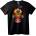 NOONEBRAND Тениска Зомби Санта - 2XL, Black