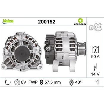 generátor VALEO 200152