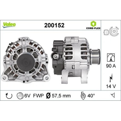 generátor VALEO 200152