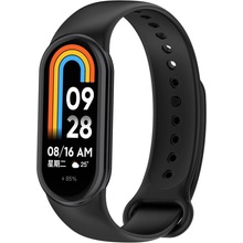 ESES Silikonový řemínek pro Xiaomi Mi Band 8 Černý 1530003633