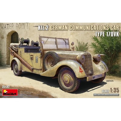 Miniart 1/35 Kfz.2 GERMAN COMMUNICATIONS CAR TYPE 170VK