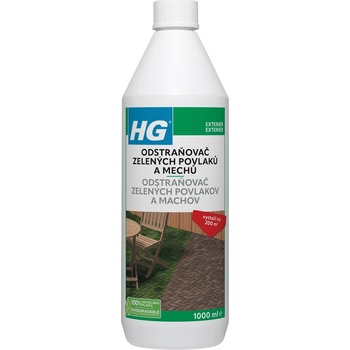 HG odstraňovač zelených povlakov a machov 1L