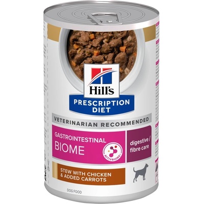 Hill's Hill s Prescription Diet Gl Biome Stew Грижа за храносмилането консерви за кучета 354 г