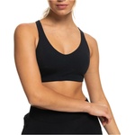 Roxy Дамски спортен сутиен Roxy Women's Heart into it Bra Sports bra - Anthracite (114-3740-0112)