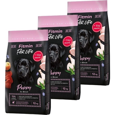 Fitmin For Life Puppy 3 x 12 kg