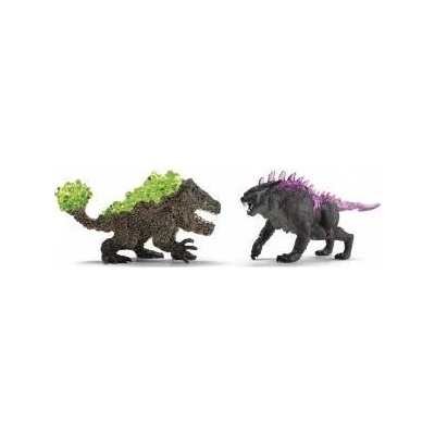 Schleich 70827 Shadow Lynx vs Stone Beast Eldrador Creatures