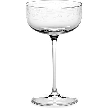 Serax Midnight Flowers Чаша за шампанско плитка 240 мл (B0823305-050)