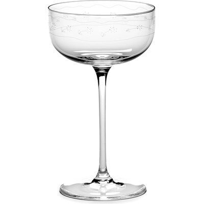 Serax Midnight Flowers Чаша за шампанско плитка 240 мл (B0823305-050)