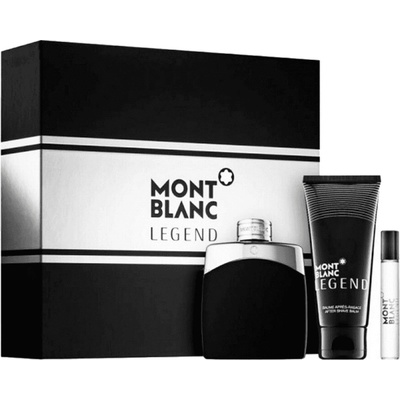 Mont Blanc Legend EDT 100 ml + EDT 7.5 ml + Shower Gel 100 ml за мъже