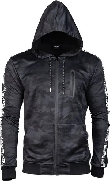 Mil-Tec Training Суичър с качулка, dark camo (11446180)