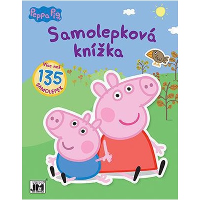 Prasátko Peppa - Samolepková knížka