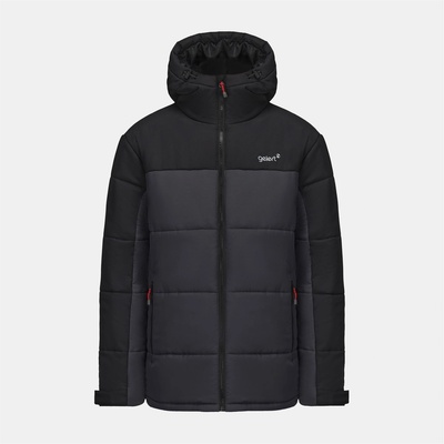 Gelert Яке Gelert Men's Hooded Long Sleeve Insulated Puffer Jacket - Grey/Black