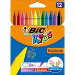 BIC МАСЛЕНИ ПАСТЕЛИ 12 ЦВЯТА plastidecor bic (bic 9457645)