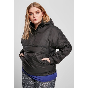 Urban Classics Дамско яке в черен цвят Ladies Panel Padded Pull Over JacketUB-TB3659-00007 - Черен, размер 5XL