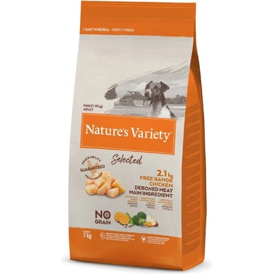 Nature's Variety Nature s Variety Dog Selected No Grain Mini Chicken 7 кг