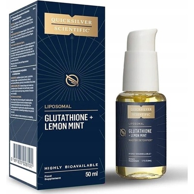 Quicksilver Lipozomálny glutatión s citrónovou mätou 50 ml