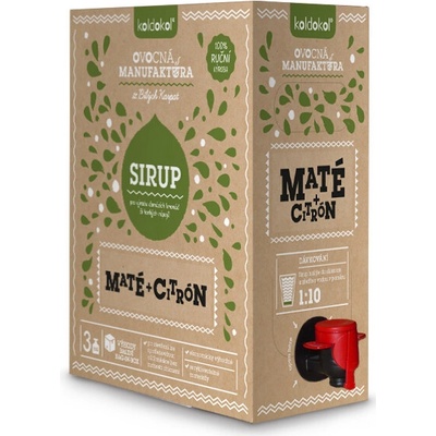 Koldokol Maté a citrón sirup 3 kg