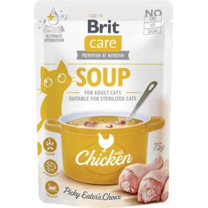 Brit Care Cat Soup with Chicken супа за котки с пилешко месо 75gr