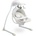 Caretero Електрическа Люлка Raffi Light Grey Caretero (TERO-8093)