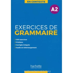En Contexte Exercices de grammaire A2 Podręcznik + klucz odpowiedzi (ISBN: 9782014016338)