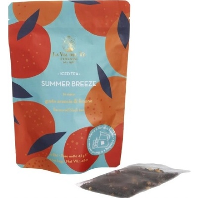 La Via del Té Summer Breeze čierny ľadový čaj 6 x 42 g