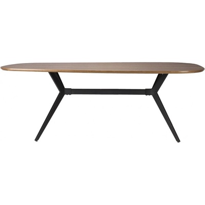 White Label Living Jídelní stůl CHASE WLL 180 x 90 cm hnědý