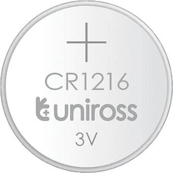 Image 1 of Uniross Батерии литиеви Uniross 8641, CR1216, 3V, 5бр (8641)