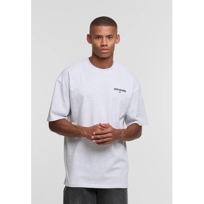 DEF Тениска DEF TICTACTOE T-Shirts greymelange XXLUB-DFTS258-00453 - Тъмносив, размер XXL