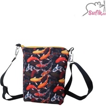 Kabelka crossbody A5 koi kapříci