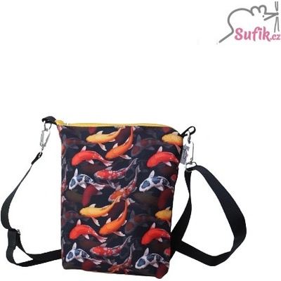 Kabelka crossbody A5 koi kapříci