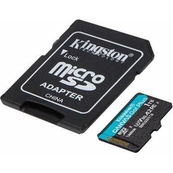 Image 1 of Kingston Canvas Go! Plus microSDXC 1TB + Adapter (SDCG3/1TB)