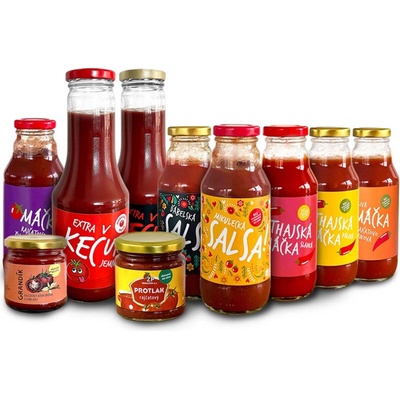 ZP Mikulčice Zdravá RODINKA z Mikulčic ve skle ochutnávková sada 3,6 kg – Zboží Dáma