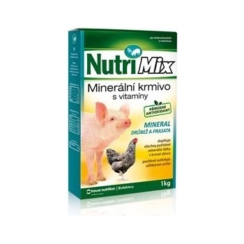 Nutri Mix pro prasata a drůbež Mineral 1 kg