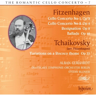 Romanic Cello Concerto Vol. 7: Fitzenhagen Tchaikovsky CD